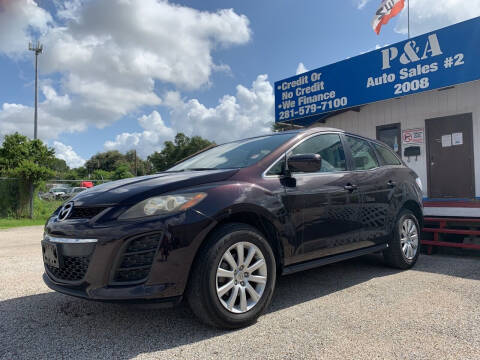 2011 Mazda CX-7 for sale at P & A AUTO SALES in Houston TX