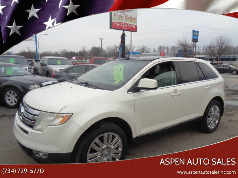 2008 Ford Edge for sale at Aspen Auto Sales in Wayne MI