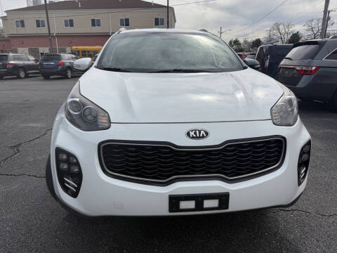 2018 Kia Sportage for sale at M & J Auto Sales in Attleboro MA