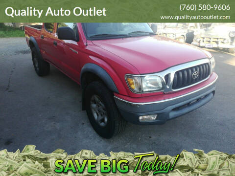 2004 Toyota Tacoma for sale at Quality Auto Outlet in Vista CA