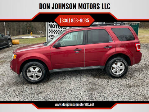 2012 Ford Escape for sale at DON JOHNSON MOTORS LLC in Lisbon OH