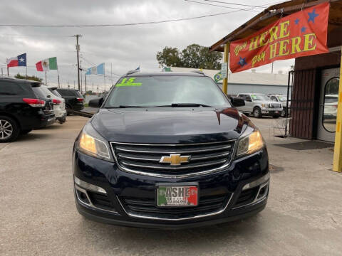 2015 Chevrolet Traverse for sale at ASHE AUTO SALES, LLC. in Dallas TX