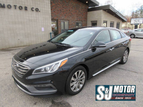 2017 Hyundai Sonata for sale at S & J Motor Co Inc. in Merrimack NH