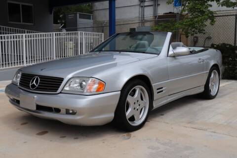 2002 Mercedes-Benz SL-Class for sale at PERFORMANCE AUTO WHOLESALERS in Miami FL