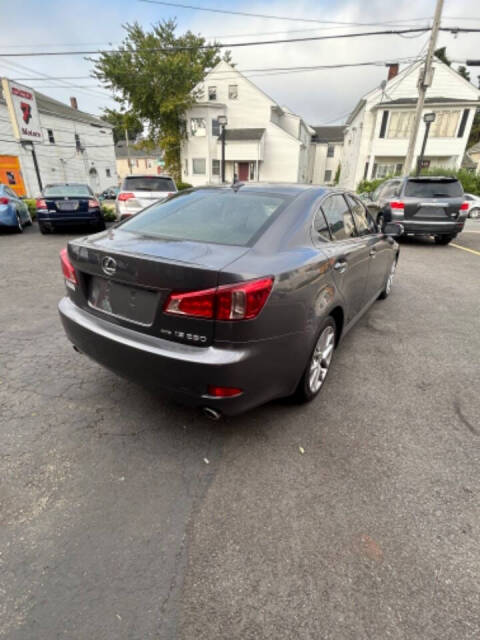 2012 Lexus IS 250 for sale at STATION 7 MOTORS in New Bedford, MA