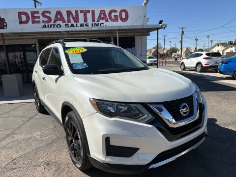 2017 Nissan Rogue for sale at DESANTIAGO AUTO SALES in Yuma AZ
