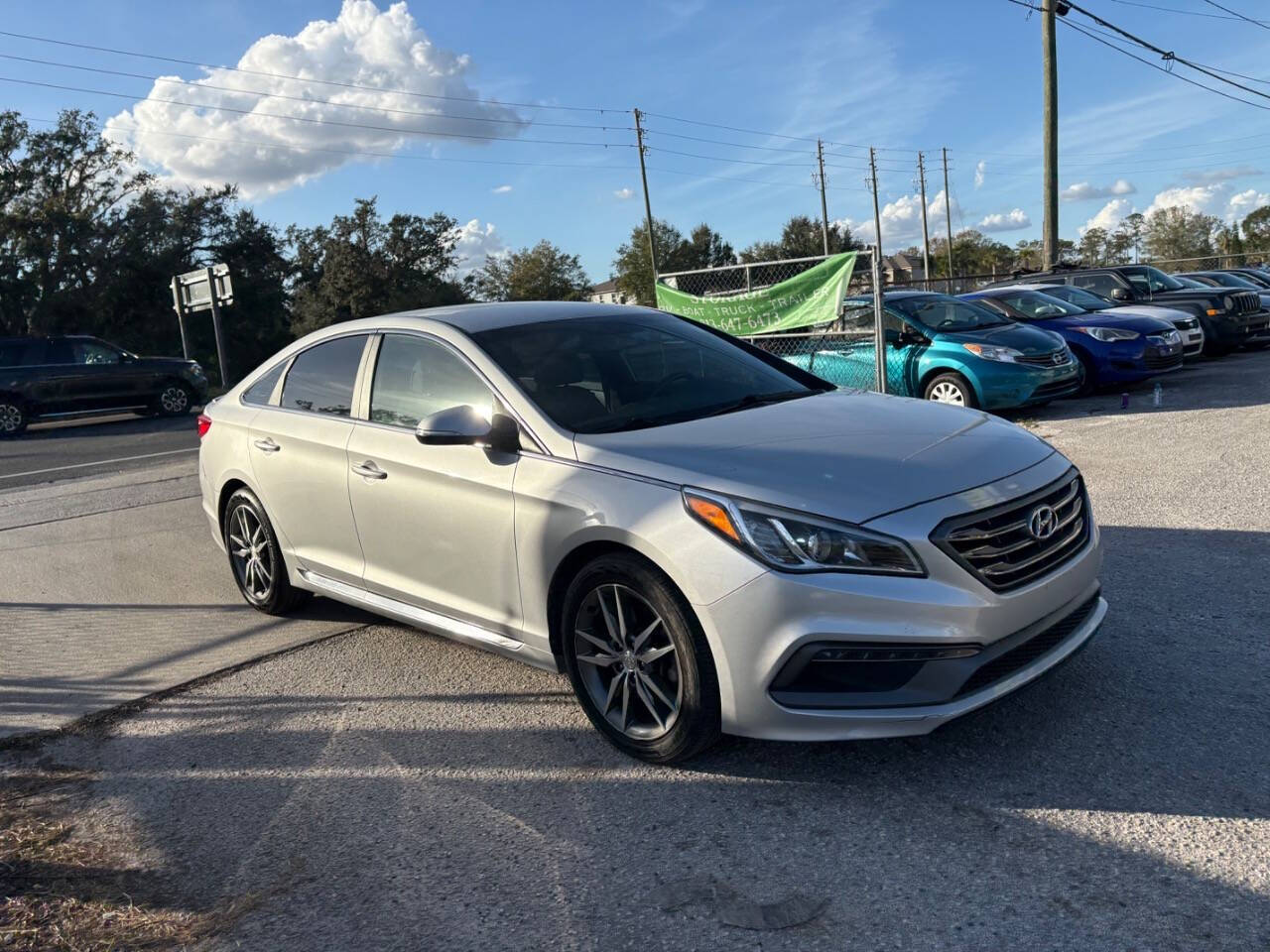 2017 Hyundai SONATA for sale at Hobgood Auto Sales in Land O Lakes, FL