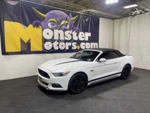 2016 Ford Mustang for sale at Monster Motors in Michigan Center MI