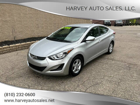 2014 Hyundai Elantra for sale at Harvey Auto Sales, LLC. in Flint MI