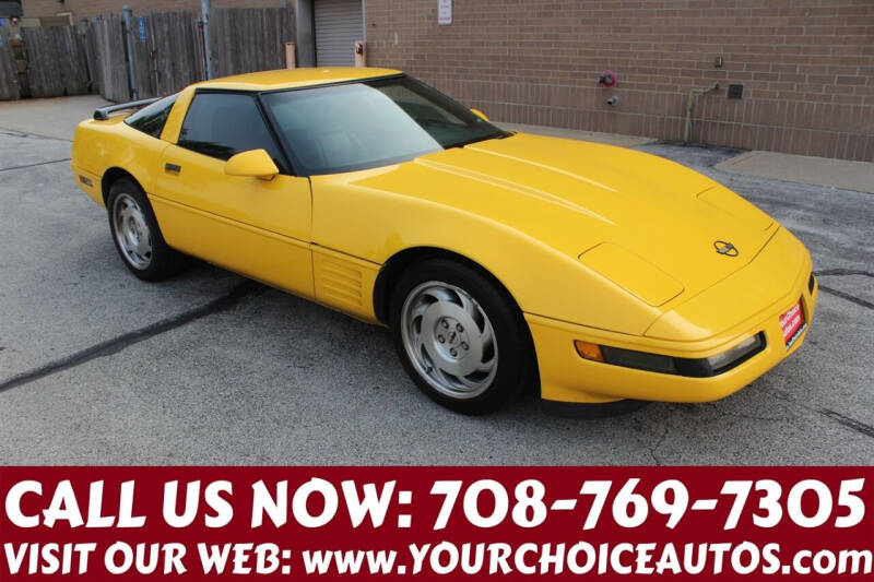 1993 Chevrolet Corvette for sale at Your Choice Autos in Posen IL