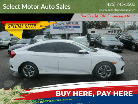 2016 Honda Civic for sale at Select Motor Auto Sales in Lynnwood WA