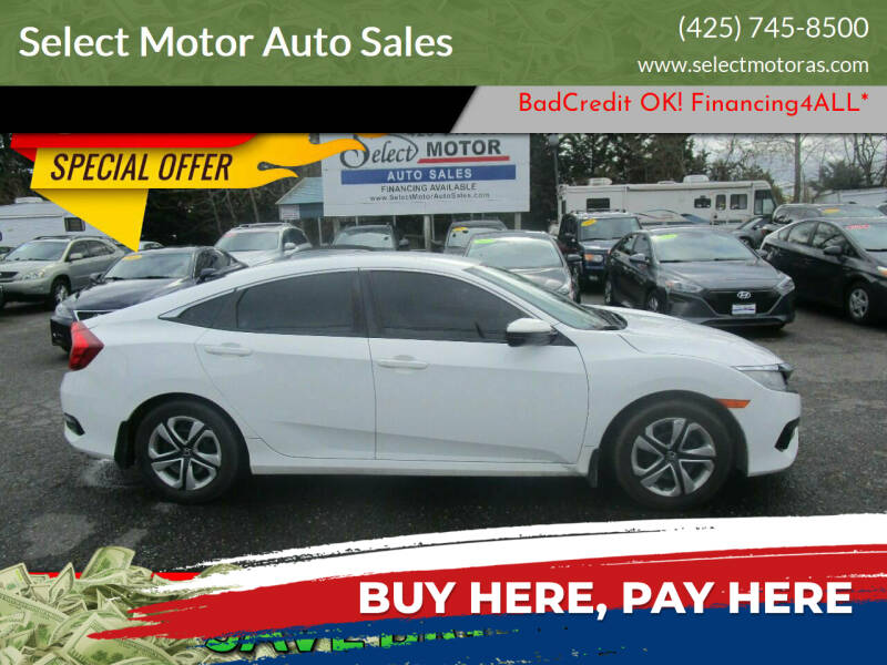 2016 Honda Civic for sale at Select Motor Auto Sales in Lynnwood WA