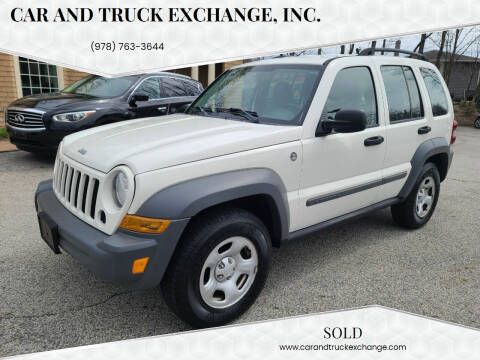 2005 Jeep Liberty for sale at Car and Truck Exchange, Inc. in Rowley MA