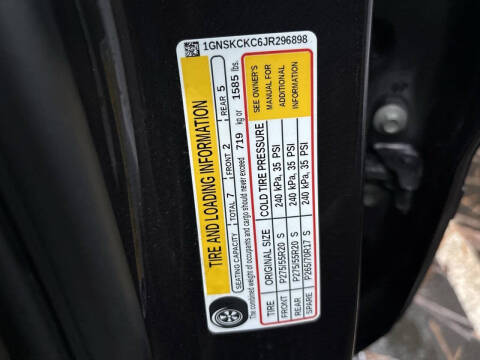 2018 Chevrolet Tahoe Premier