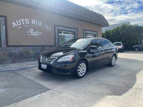 2013 Nissan Sentra for sale at Auto Hub, Inc. in Anaheim CA