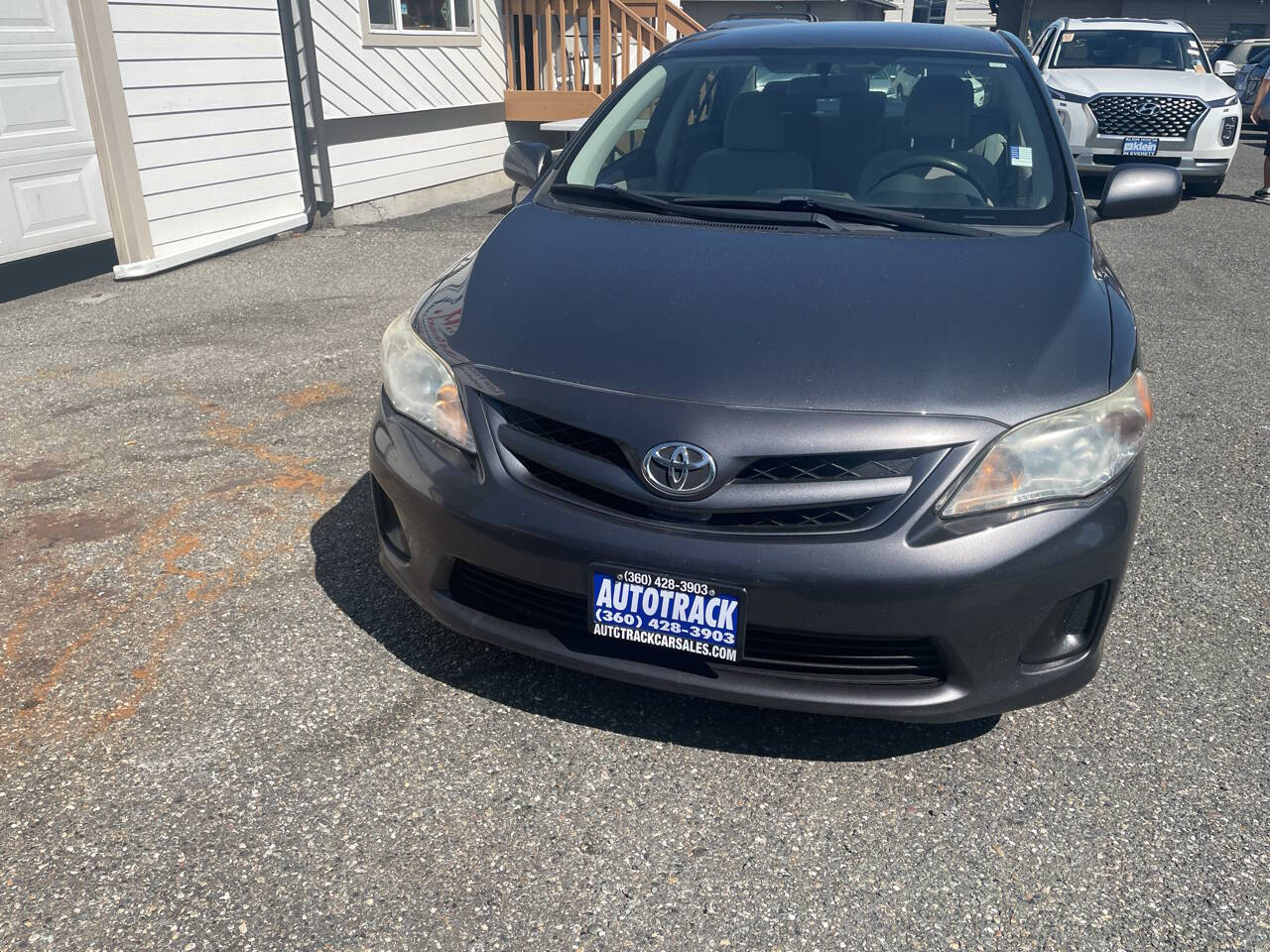 Gray 2011 Toyota Corolla Base Base 4dr Sedan 4A 2
