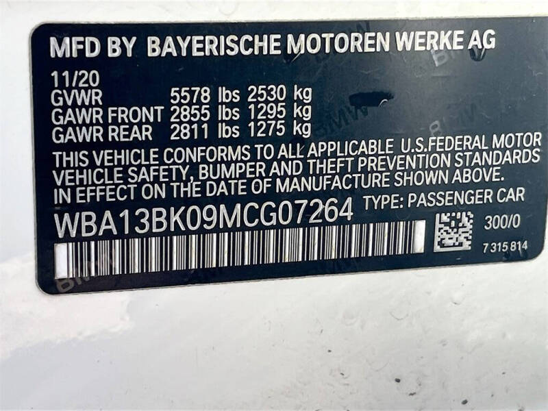2021 BMW 5 Series M550i xDrive