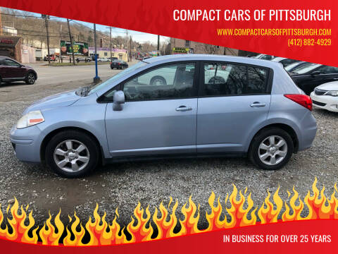 2009 Nissan Versa for sale at Compact Cars of Pittsburgh in Pittsburgh PA