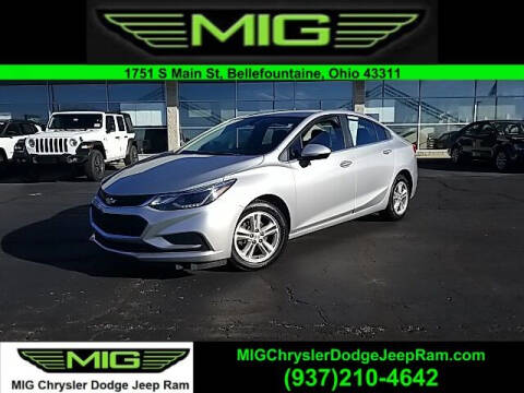 2017 Chevrolet Cruze for sale at MIG Chrysler Dodge Jeep Ram in Bellefontaine OH