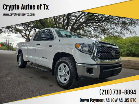 2019 Toyota Tundra for sale at Crypto Autos of Tx in San Antonio TX