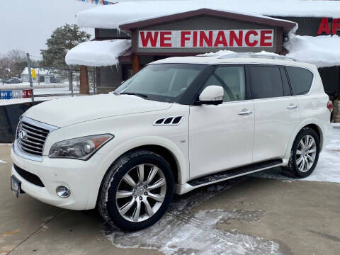 2014 Infiniti QX80 for sale at Affordable Auto Sales in Cambridge MN