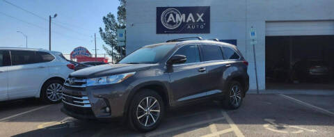 2017 Toyota Highlander for sale at AMAX Auto LLC in El Paso TX