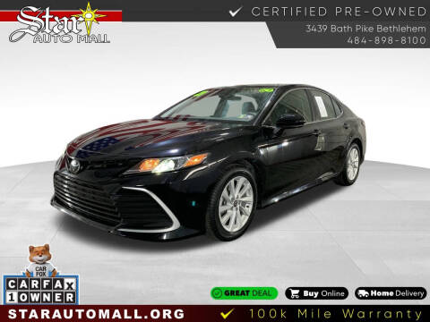 2021 Toyota Camry for sale at STAR AUTO MALL 512 in Bethlehem PA