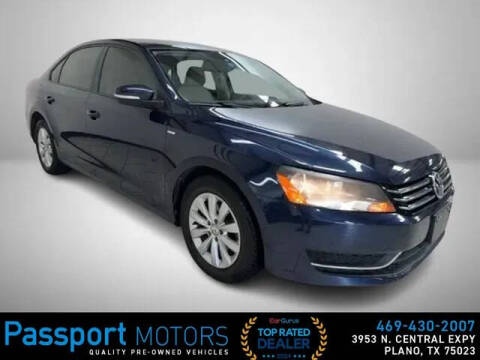 2014 Volkswagen Passat for sale at Passport Motors Auto Leasing in Plano TX