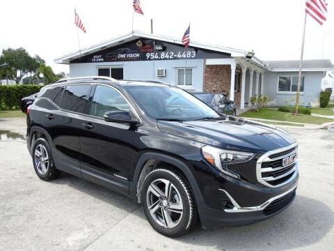 2021 GMC Terrain for sale at One Vision Auto in Hollywood FL