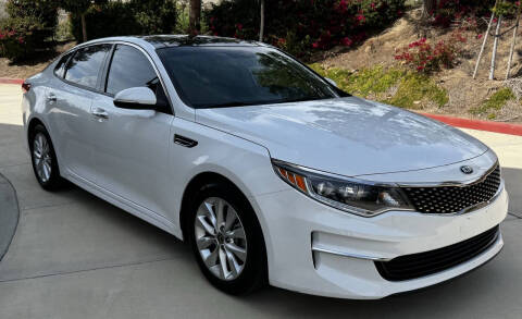 2018 Kia Optima for sale at GT Auto Group in Corona CA