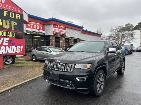 2017 Jeep Grand Cherokee for sale at HW Auto Wholesale in Norfolk VA