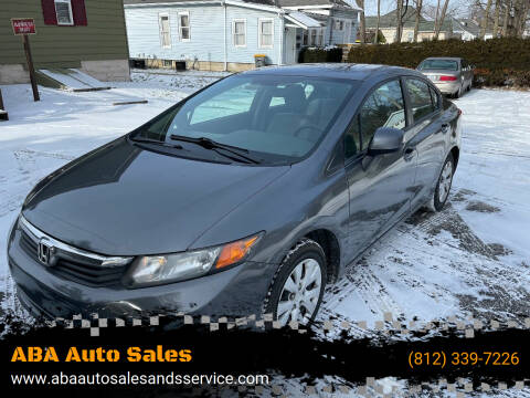 2012 Honda Civic for sale at ABA Auto Sales in Bloomington IN