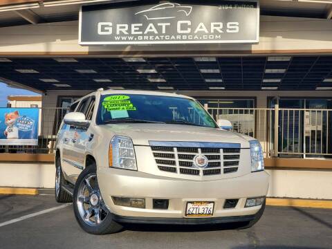 2013 Cadillac Escalade ESV for sale at Great Cars in Sacramento CA