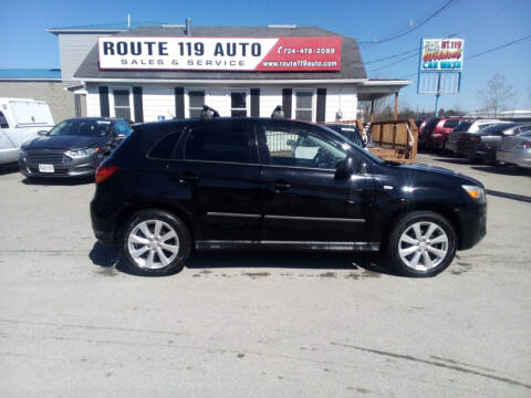 2013 Mitsubishi Outlander Sport for sale at ROUTE 119 AUTO SALES & SVC in Homer City PA