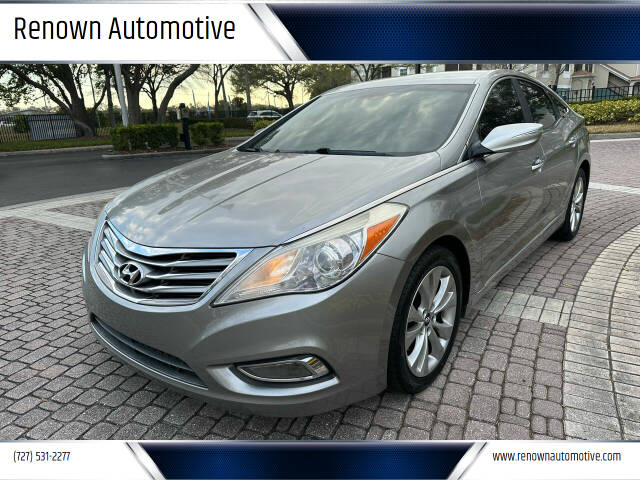 2014 Hyundai Azera for sale at Renown Automotive in Saint Petersburg, FL