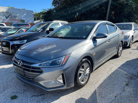 2019 Hyundai Elantra for sale at P J Auto Trading Inc in Orlando FL