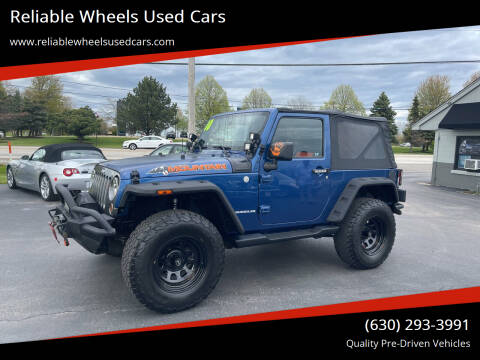 2010 Jeep Wrangler for sale at Reliable Wheels Used Cars in West Chicago IL