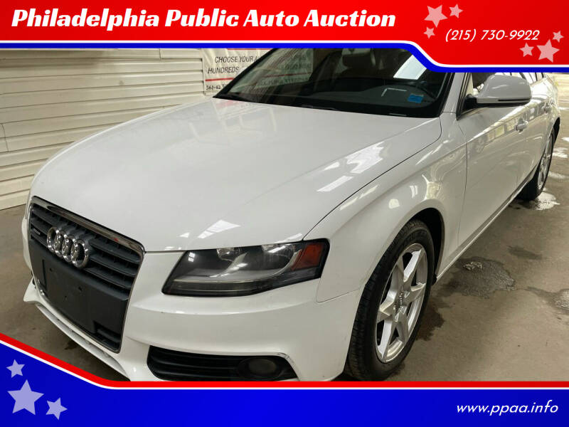 2009 Audi A4 for sale at Philadelphia Public Auto Auction in Philadelphia PA