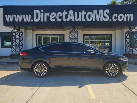 2018 Ford Fusion for sale at Direct Auto in Biloxi MS