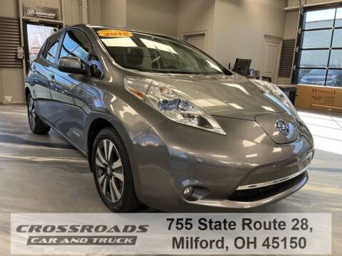 2015 Nissan LEAF for sale at Crossroads Car & Truck in Milford OH