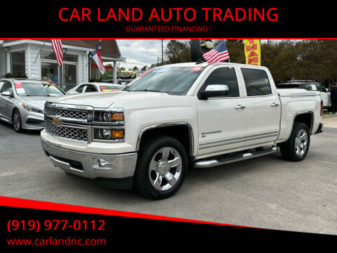 2015 Chevrolet Silverado 1500 for sale at CAR LAND  AUTO TRADING in Raleigh NC