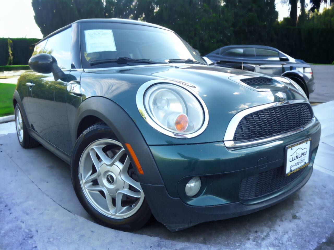 Dk. Green 2008 MINI Cooper S S 2dr Hatchback 1