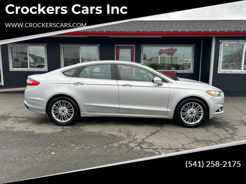 2016 Ford Fusion for sale at Crockers Cars Inc in Lebanon OR