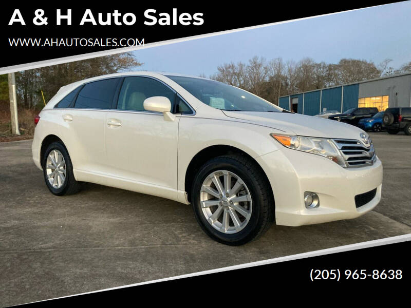 2012 Toyota Venza for sale at A & H Auto Sales in Clanton AL