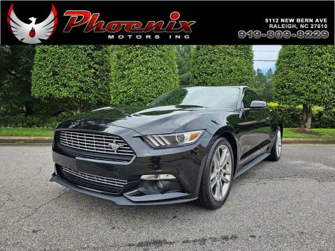 2017 Ford Mustang for sale at Phoenix Motors Inc in Raleigh NC