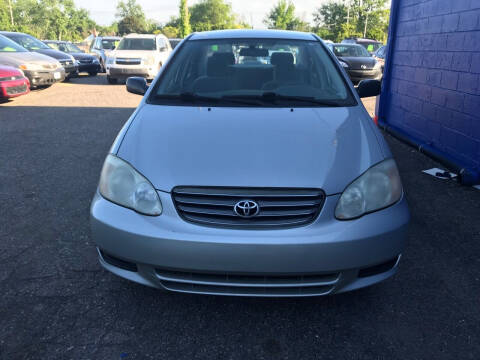 2004 Toyota Corolla for sale at Senator Auto Sales in Wayne MI