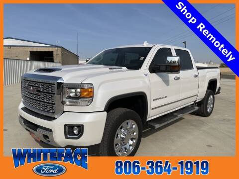 2018 GMC Sierra 2500HD for sale at Whiteface Ford in Hereford TX