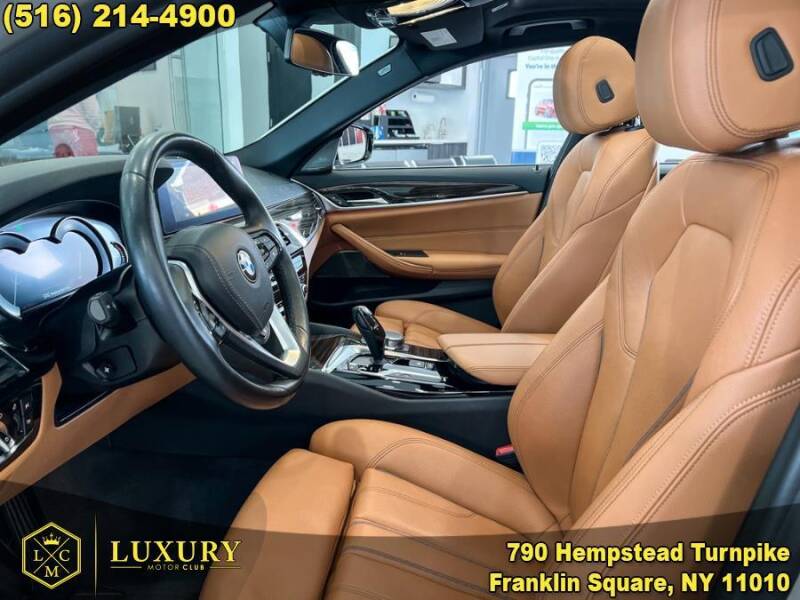 2018 BMW 5 Series for sale at LUXURY MOTOR CLUB in Franklin Square NY