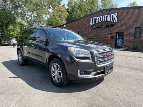 2014 GMC Acadia for sale at Autohaus of Greensboro in Greensboro NC