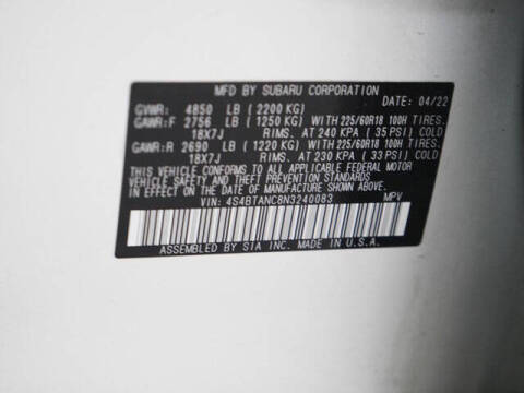 2022 Subaru Outback Limited